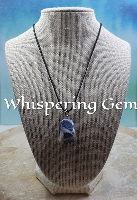 Sodalite Pendant Necklace #1