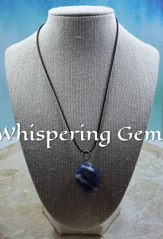 Sodalite Pendant Necklace #3