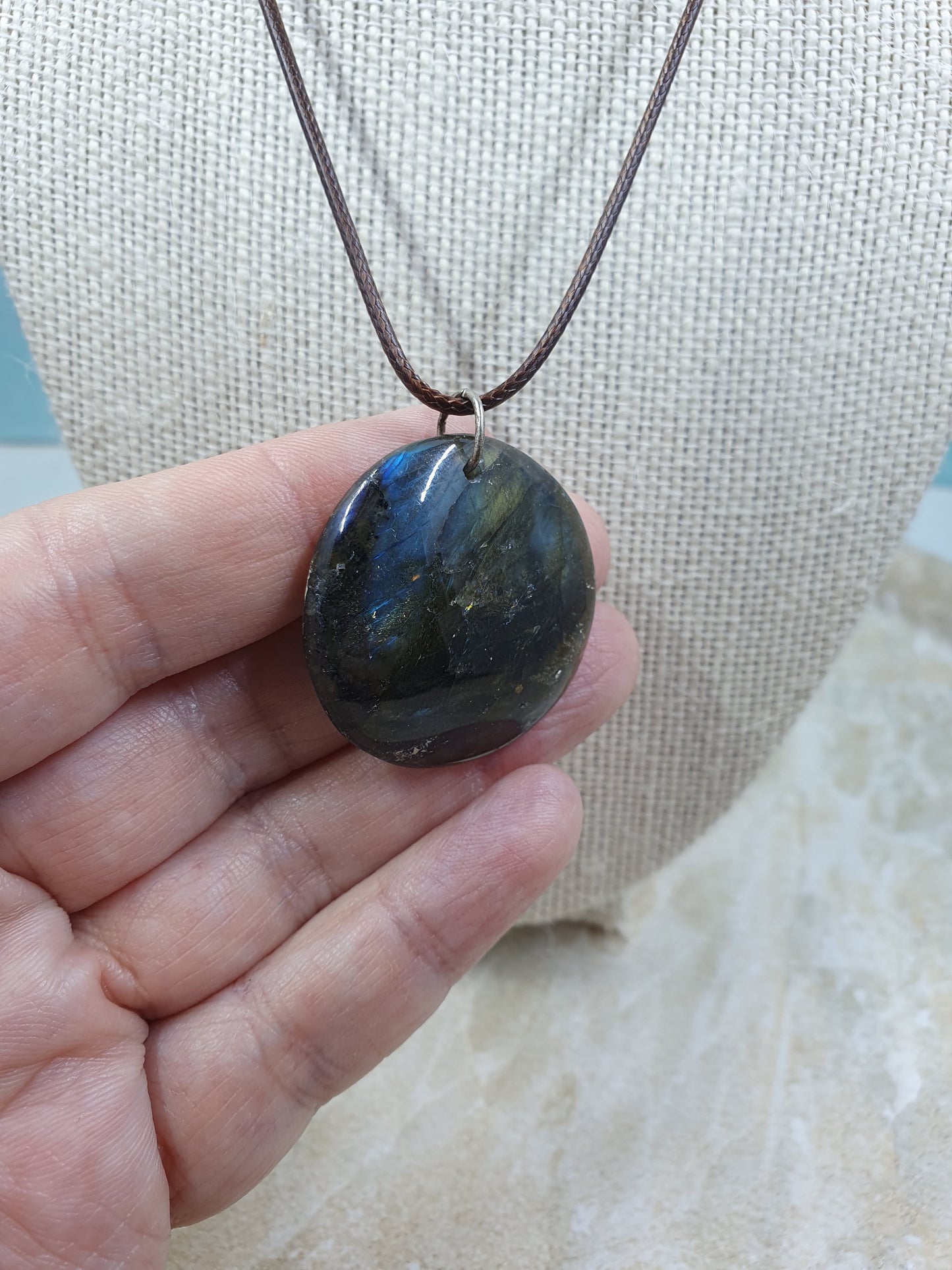 Labradorite Pendant Necklace #1