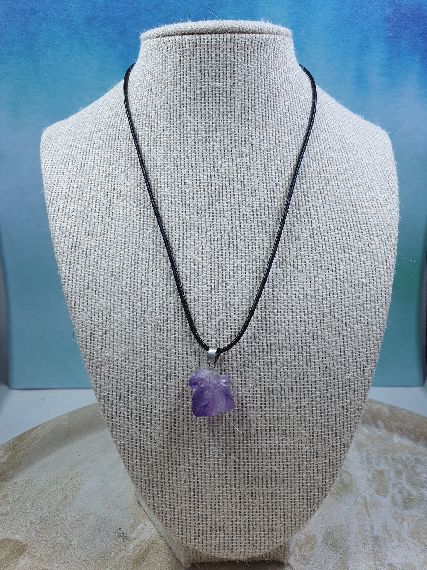 Amethyst Pendant Necklace #1