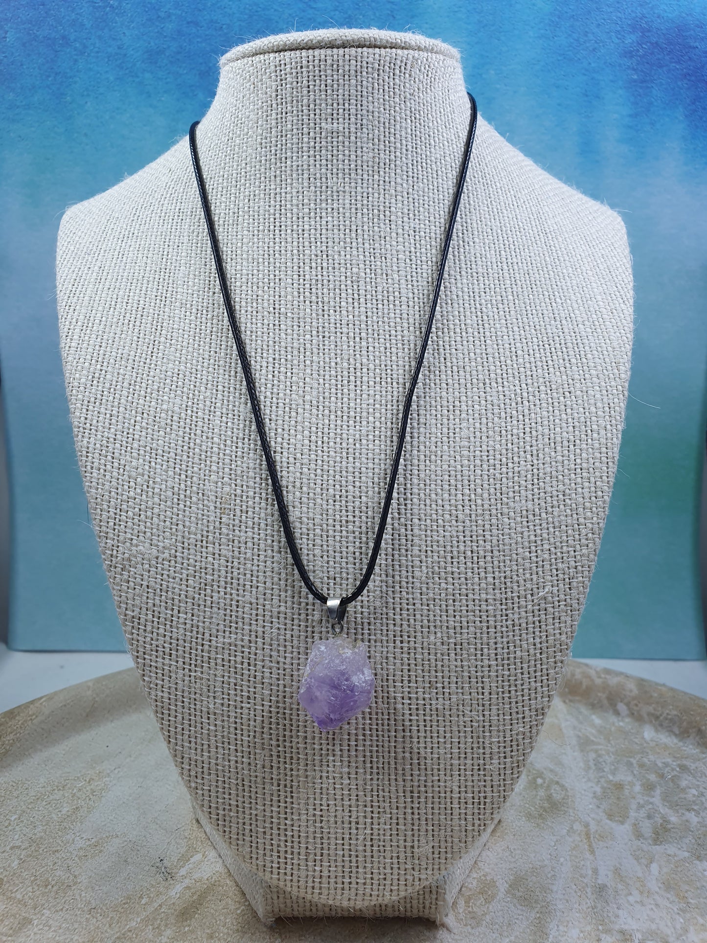 Amethyst Pendant Necklace #4