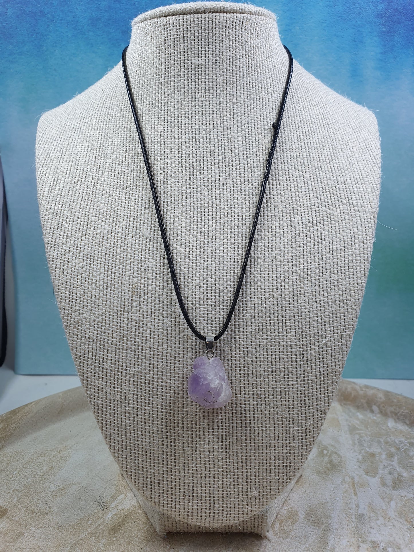 Amethyst Pendant Necklace #6