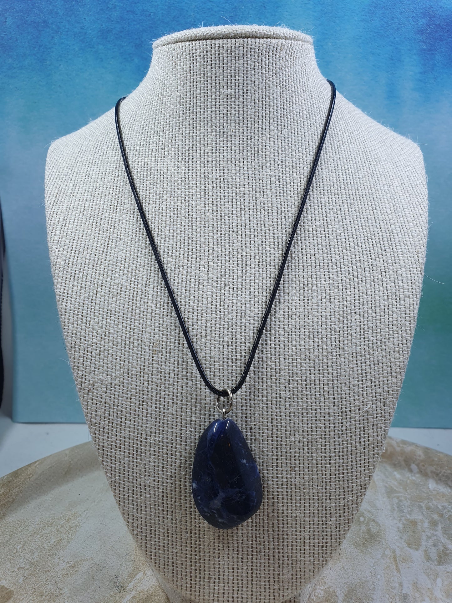 Sodalite Pendant Necklace #7