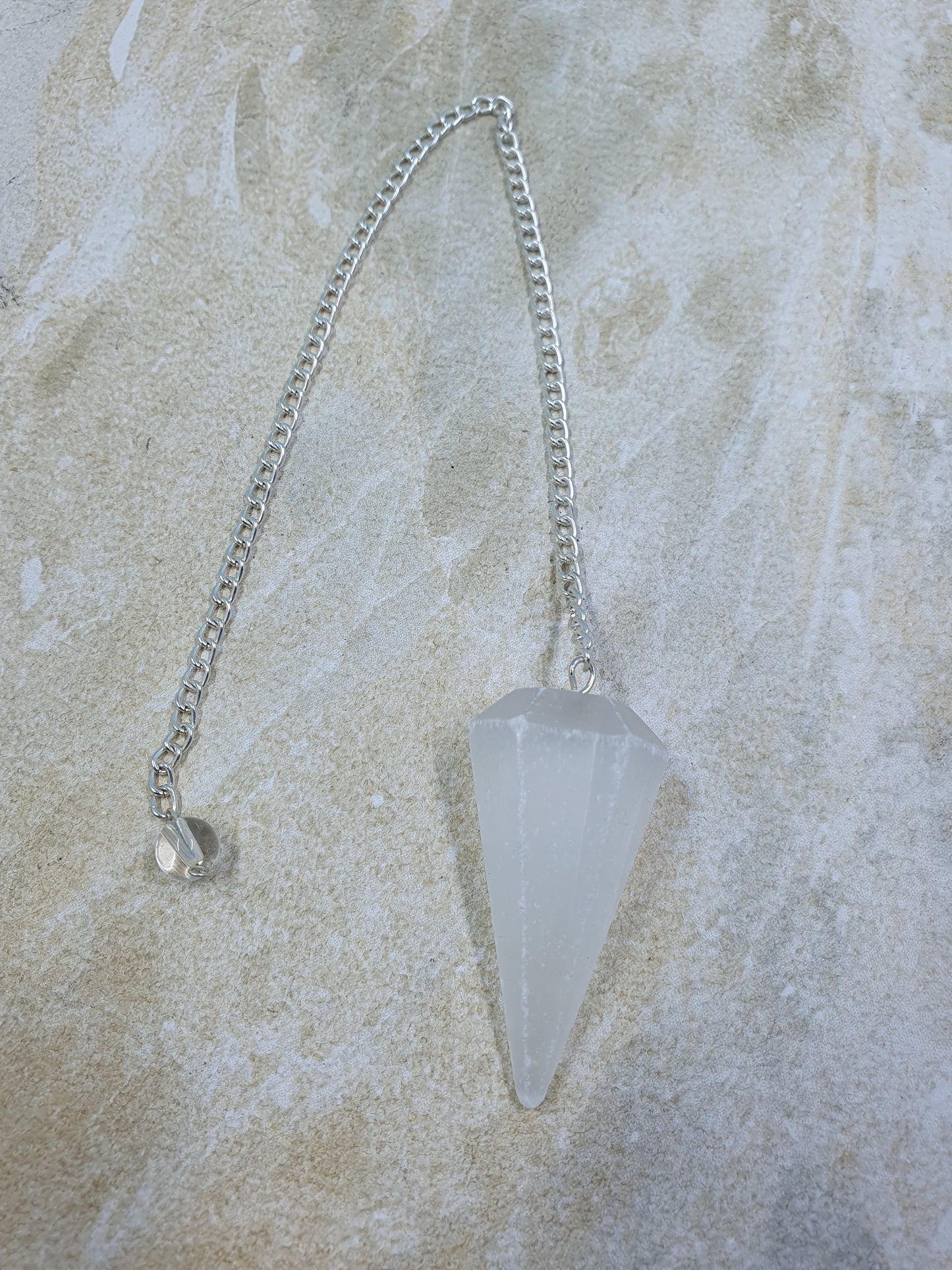 Selenite Pendulum #1