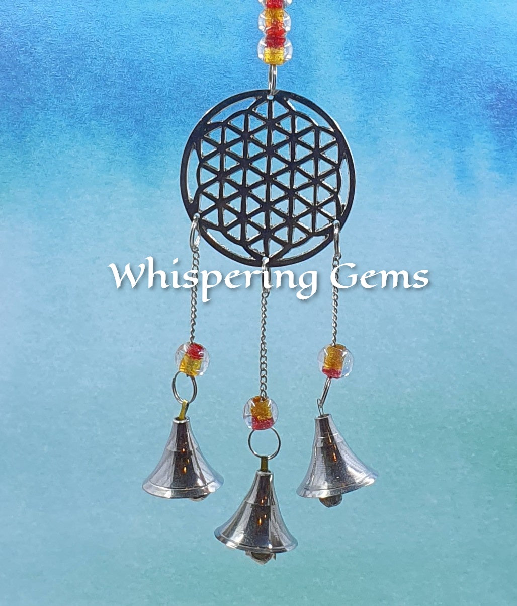 Silver Beaded Windchime #1