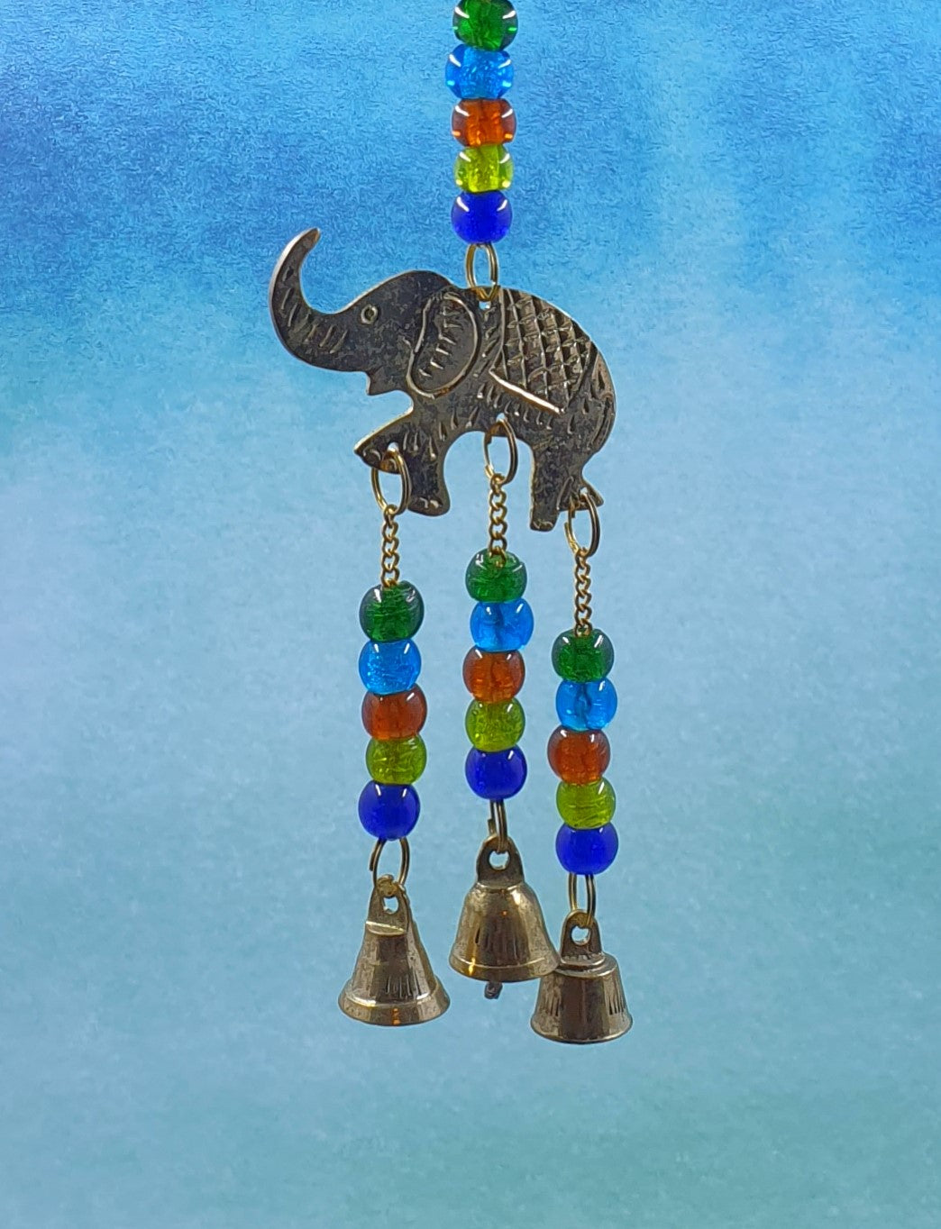 Elephant Beaded Windchime #1