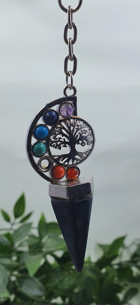 Damaged Item - Chakra Pendulum Crystal Keychain