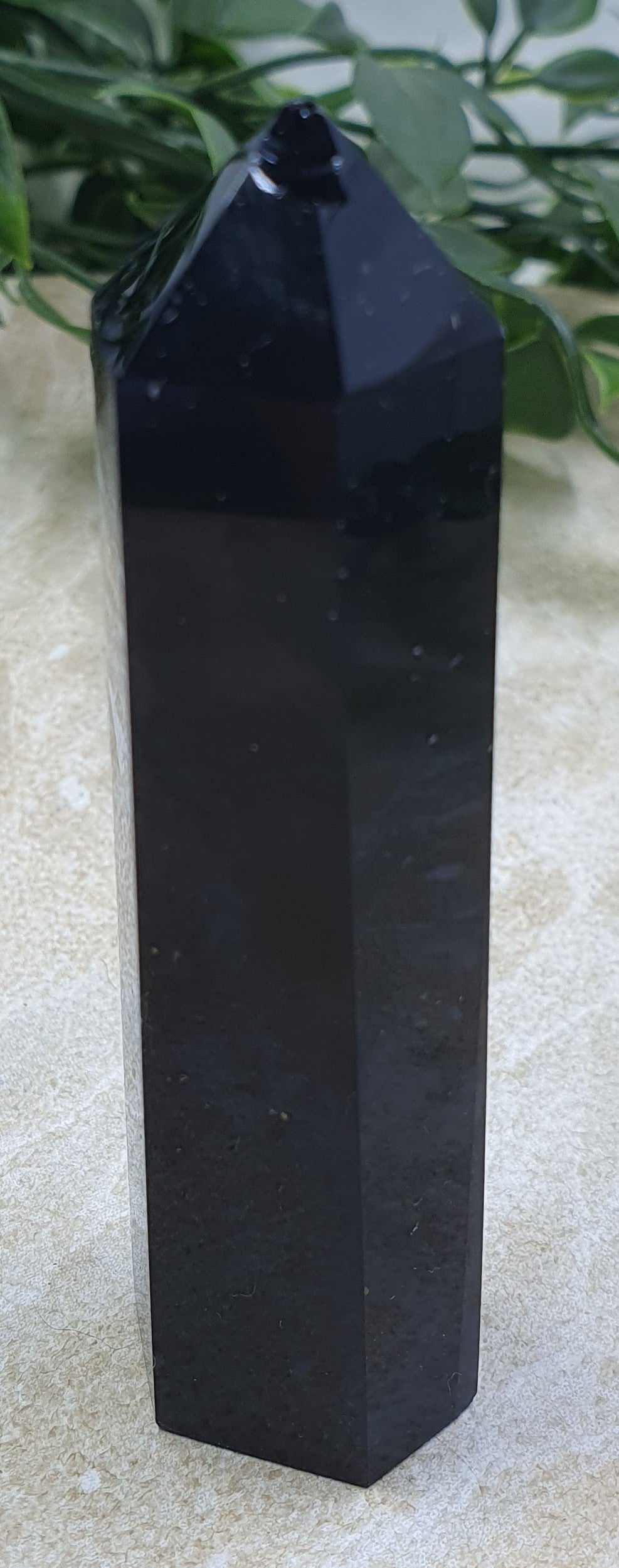 Damaged Item - Black Obsidian Point #6