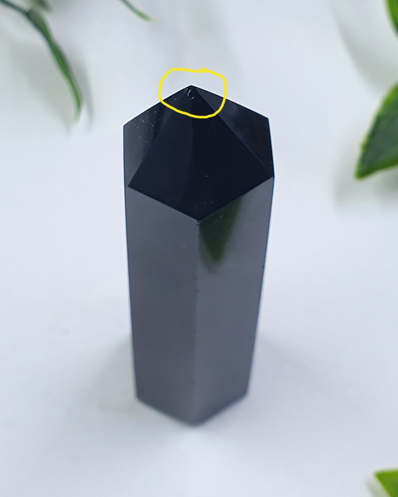 Damaged Item - Black Obsidian Point #1