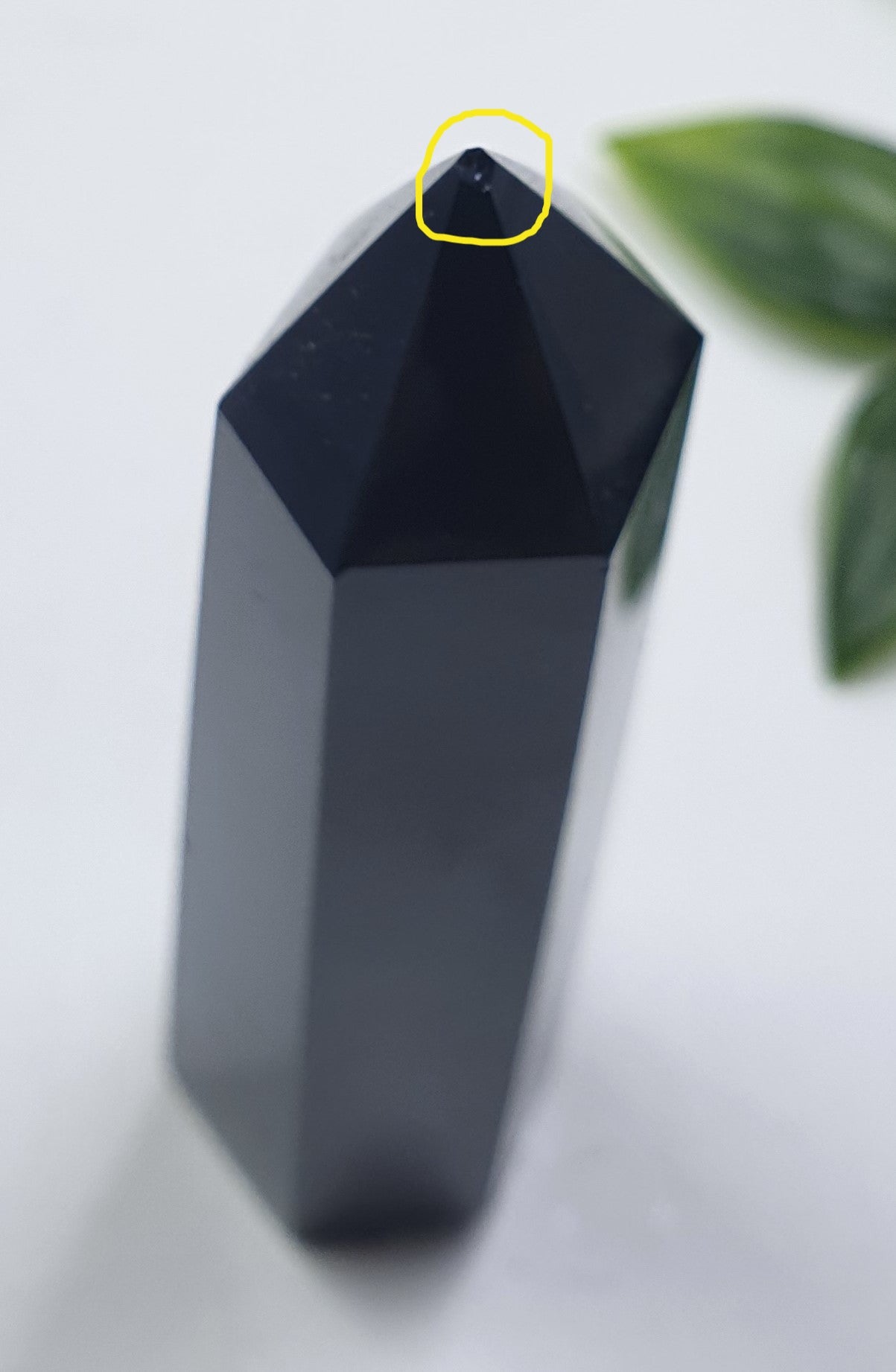 Damaged Item - Black Obsidian Point #1