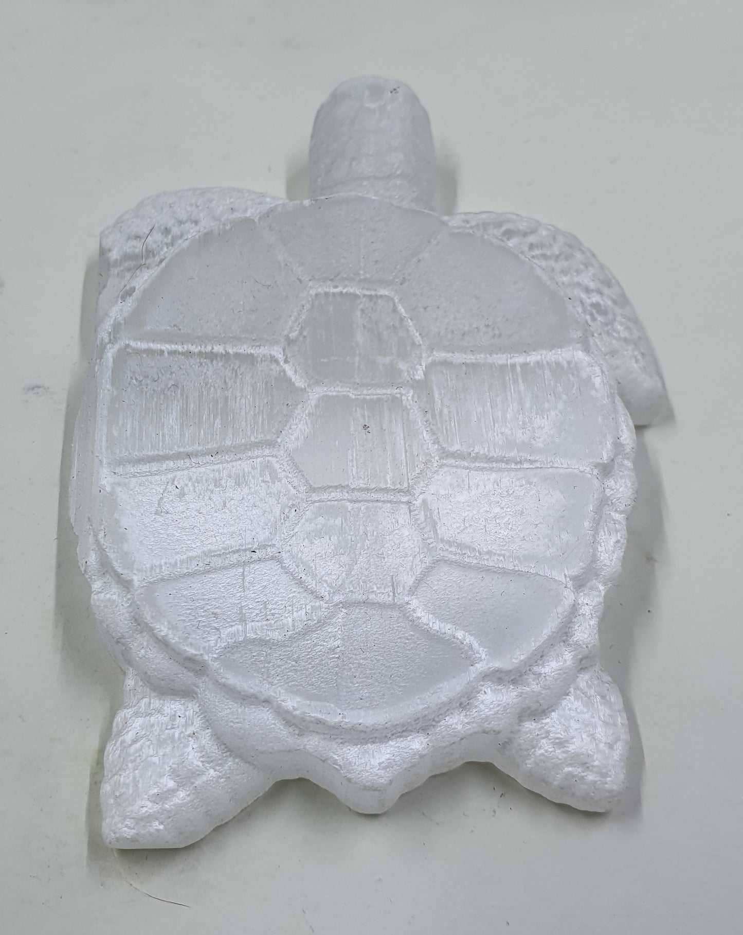 Damaged Item - Selenite Turtle Carving